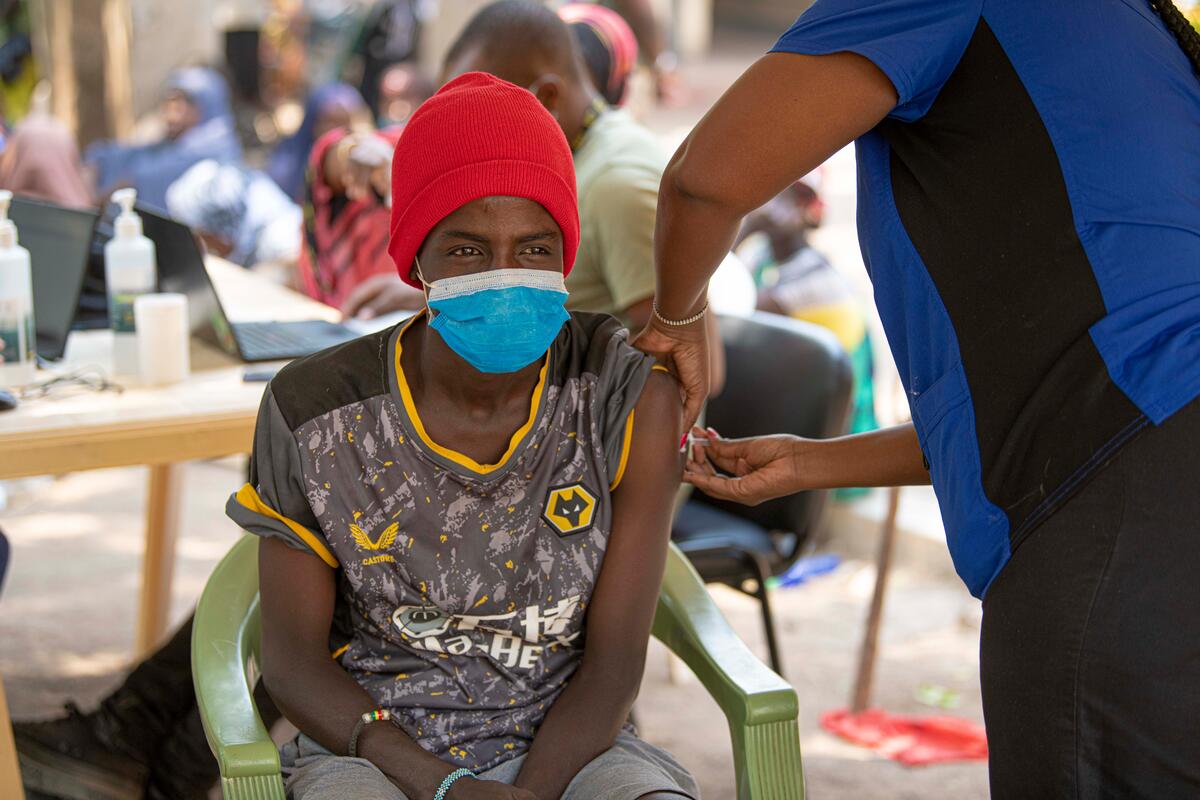 Kenya. COVID-19 Immunization in Kakuma Camp and Kalobeyei Settlement