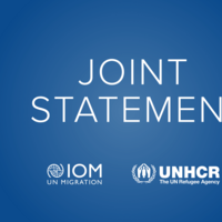 IOM UNHCR Joint Statement Banner