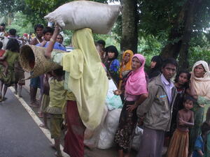Bangladesh. Rohingya new arrivals