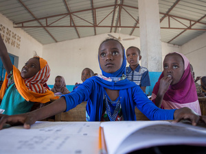Djibouti. Education for refugees