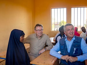 Ethiopia. UN Refugees Chief official visit to Somali region, Ethiopia