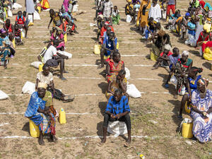 Kenya. Food and relief items distributed during COVID-19 global pandemic