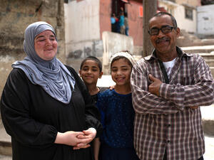 Jordan. Syrian family struggle without school and work during COVID-19 curfew