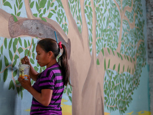 Brazil. "My Future in Brazil" art contest