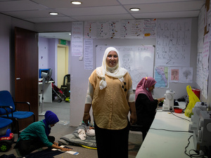 Syaedah leads the Rohingya Women's Development Network, a refugee women's empowerment programme.