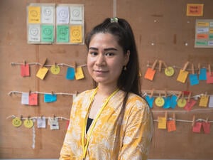 "I think education is very important to reach our goals. I think learning and giving back to another people, also is important," said Samana. 