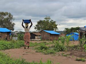 Mozambique. Internally displaced in Mueda