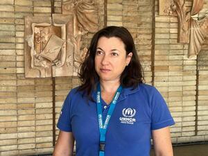 Ukraine. World Humanitarian Day. UNHCR Assistant Protection Officer Oleksandra Lytvynenko