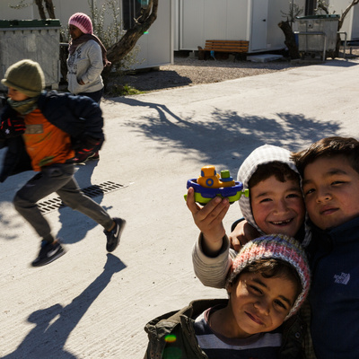 Greece. UNHCR upgrades the Kara Tepe accommodation facility