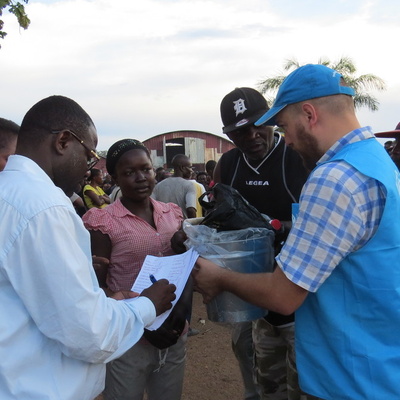 Angola. Congolese refugees flee violence in Kasai province