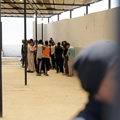 Libya. UN High Commissioner for Refugees's visit