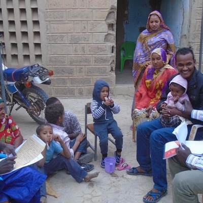 Mali. As security improves in Timbuktu, a young refugee family returns