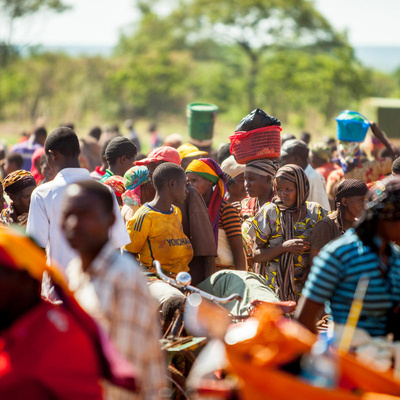 Tanzania. Market provides opportunities for Burundian refugees