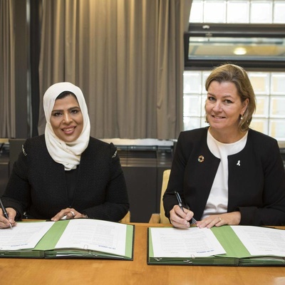 Switzerland. UNHCR's DHC signs an agreement with Silatech
