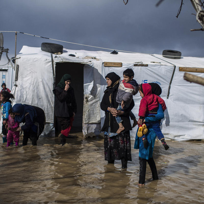 Lebanon. UNHCR Response after Norma battered Lebanon with fierce winds, heavy snow and rainfall