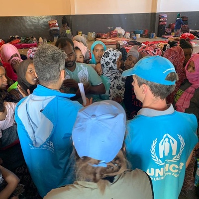 Libya. release and evacuation of detained refugees caught in Libyan crossfire