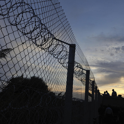 Hungary. Before the border closed