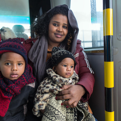 Italy. 149 refugees landed safely this evening in Pratica di Mare military airport after being evacuated by UNHCR from Libya's detention centers earlier this week.