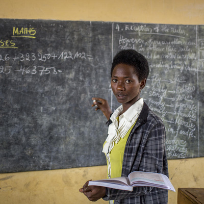 Rwanda. The school striving to give Burundian girls an education