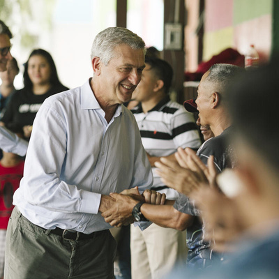 Mexico. UNHCR High Commissioner Filippo Grandi visits Mexico