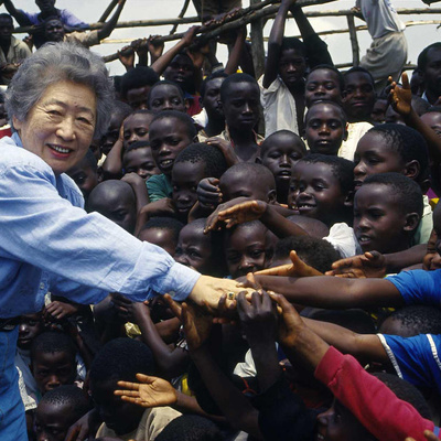 Democratic Republic of Congo. UN High Commissioner for Refugees' visit