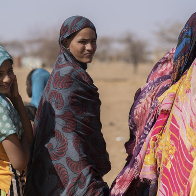 Burkina Faso. UN High Commissioner for Refugees visits Goudoubou camp