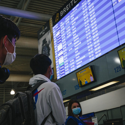 Greece. The first twelve unaccompanied children leave Greece on a chartered flight to Luxembourg under a new EU relocation scheme for 1,600 children.