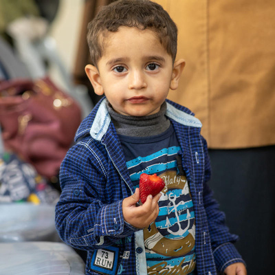 Jordan. Nuzha community centre supports urban refugees in Amman