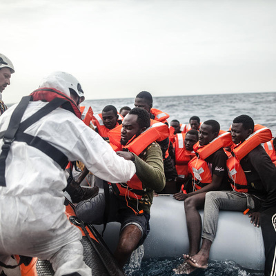 Malta. On board the Phoenix