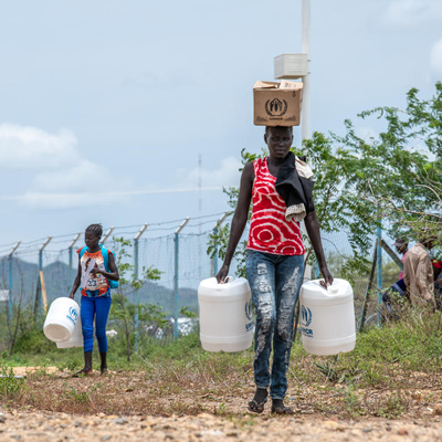 Kenya. UNHCR distributes hygiene kits and firewood during COVID-19 crisis