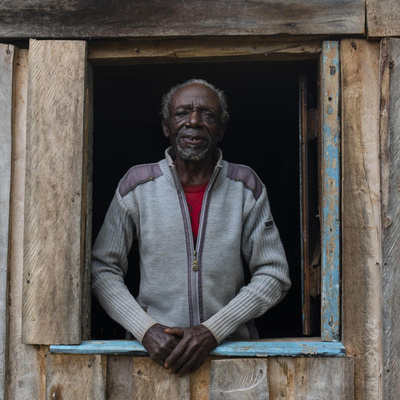 Kenya. Stateless tea picker in Kericho