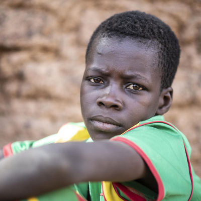 Burkina Faso. Thirty-three family members internally displaced by violence