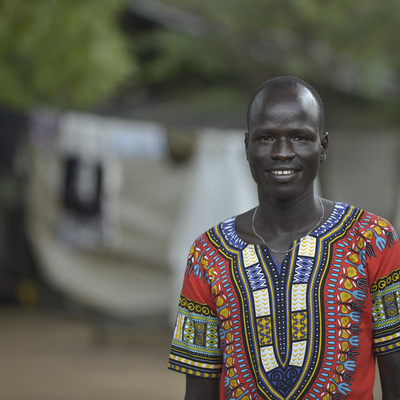 Kenya. Kakuma TEDx Homecoming for South Sudanese Olympic runner