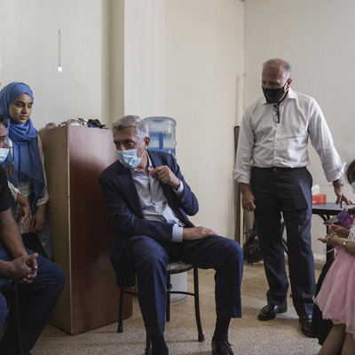 Lebanon. Filippo Grandi visits in aftermath of beirut port explosion