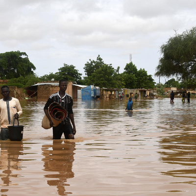 Niger. Floods