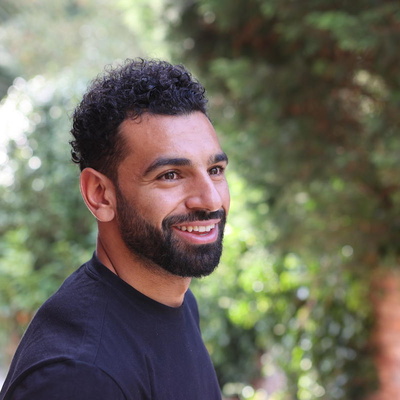 UK. World renowned footballer and UNHCR and Vodafone Foundation Ambassador for Instant Network Schools (INS), Mohamed Salah