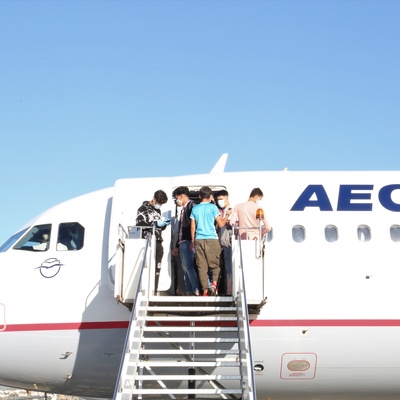 A new life in Germany begins for a group of unaccompanied minors and vulnerable asylum seekers relocated from Greece.