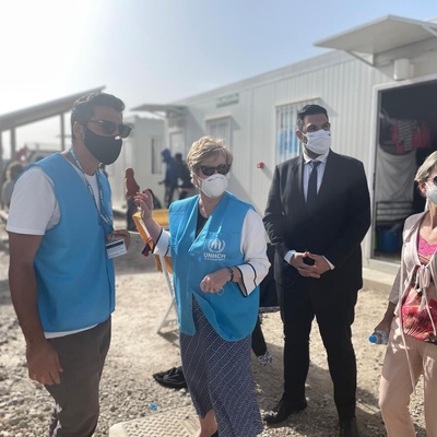 Cyprus. Assistant High Commissioner for Protection Gillian Triggs' visit