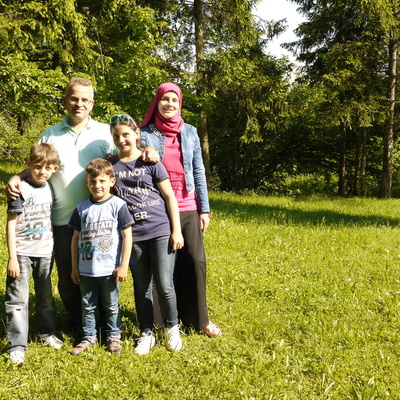 Slovenia. A Syrian family from Damascus was in the first group of asylum seekers relocated to Slovenia from Greece