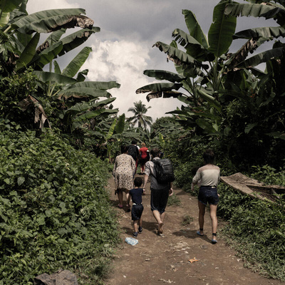 Panama. Refugees and migrants brave hazardous jungles of Darien Gap on their way north