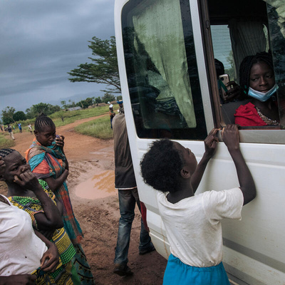 Democratic Republic of Congo. Central African refugees prepare to return home