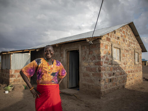Kenya. Cash for Shelter project highlights shift from traditional camp planning