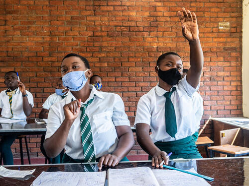 Zimbabwe. 2021 UNHCR Education Report, Tongogara Refugee Camp