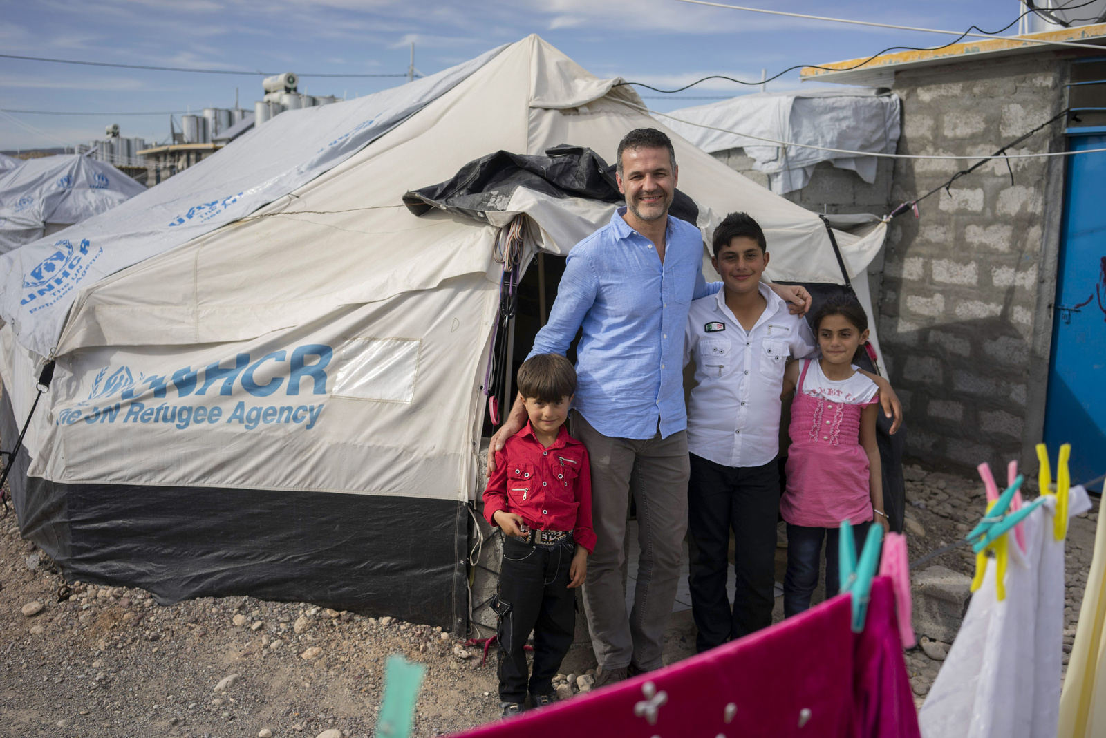 Iraq/Syrian Refugees with Khaled Hosseini