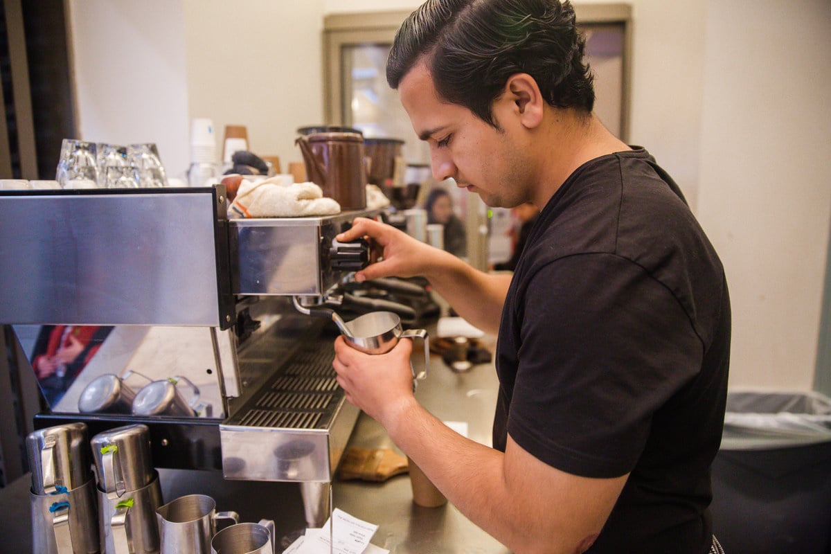 California coffee project gives refugees grounds for hope