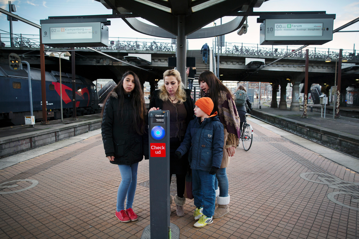 Denmark. Syrian mother reunited with children she feared had drowned