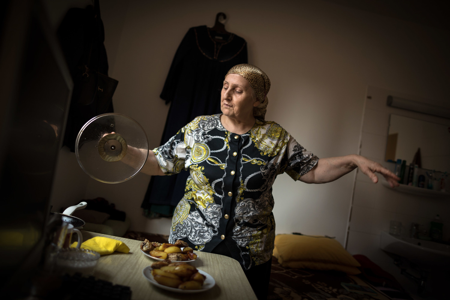 Austria. Refugee shelter founded in private initiative by a Austrian philanthropist Ute Bock