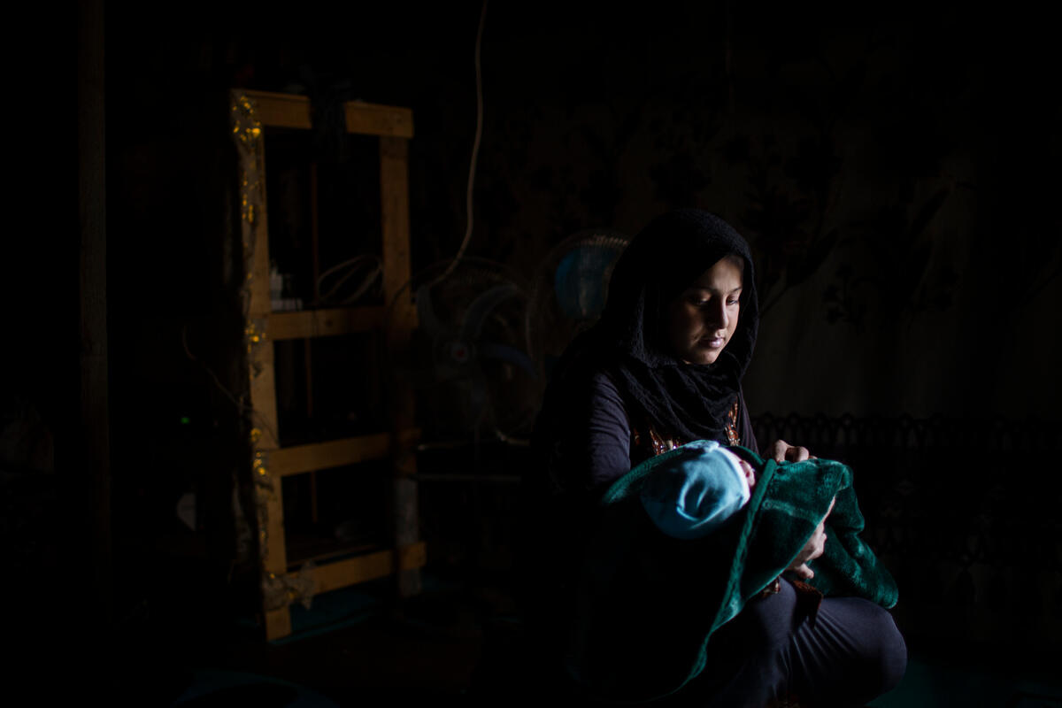 Lebanon. Syrian refugees facing the winter