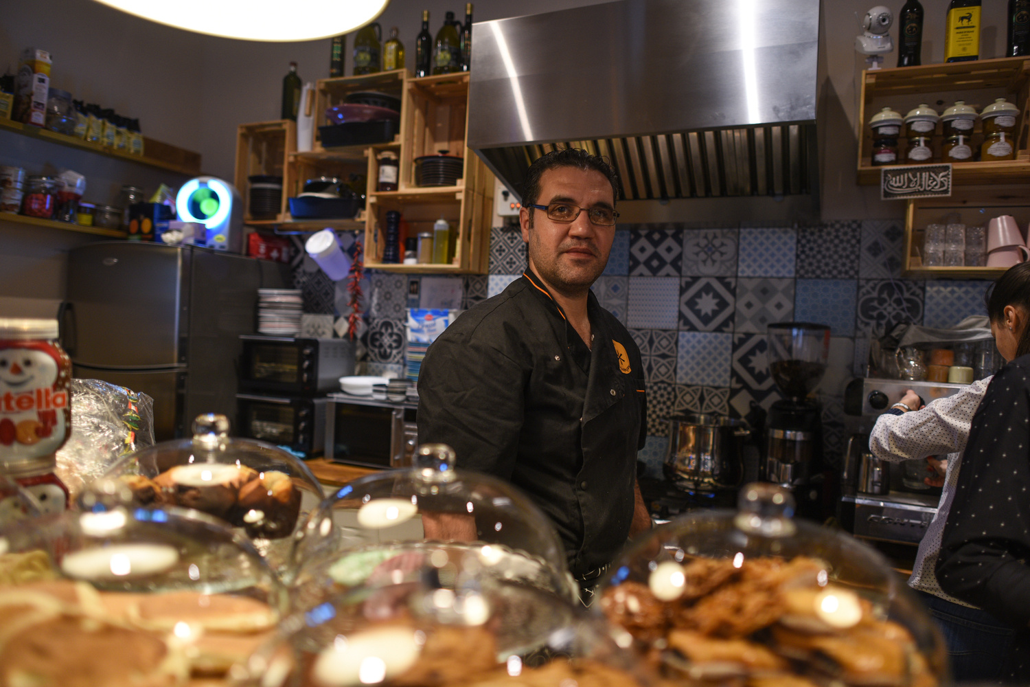 France. Refugee Food Festival in Strasbourg