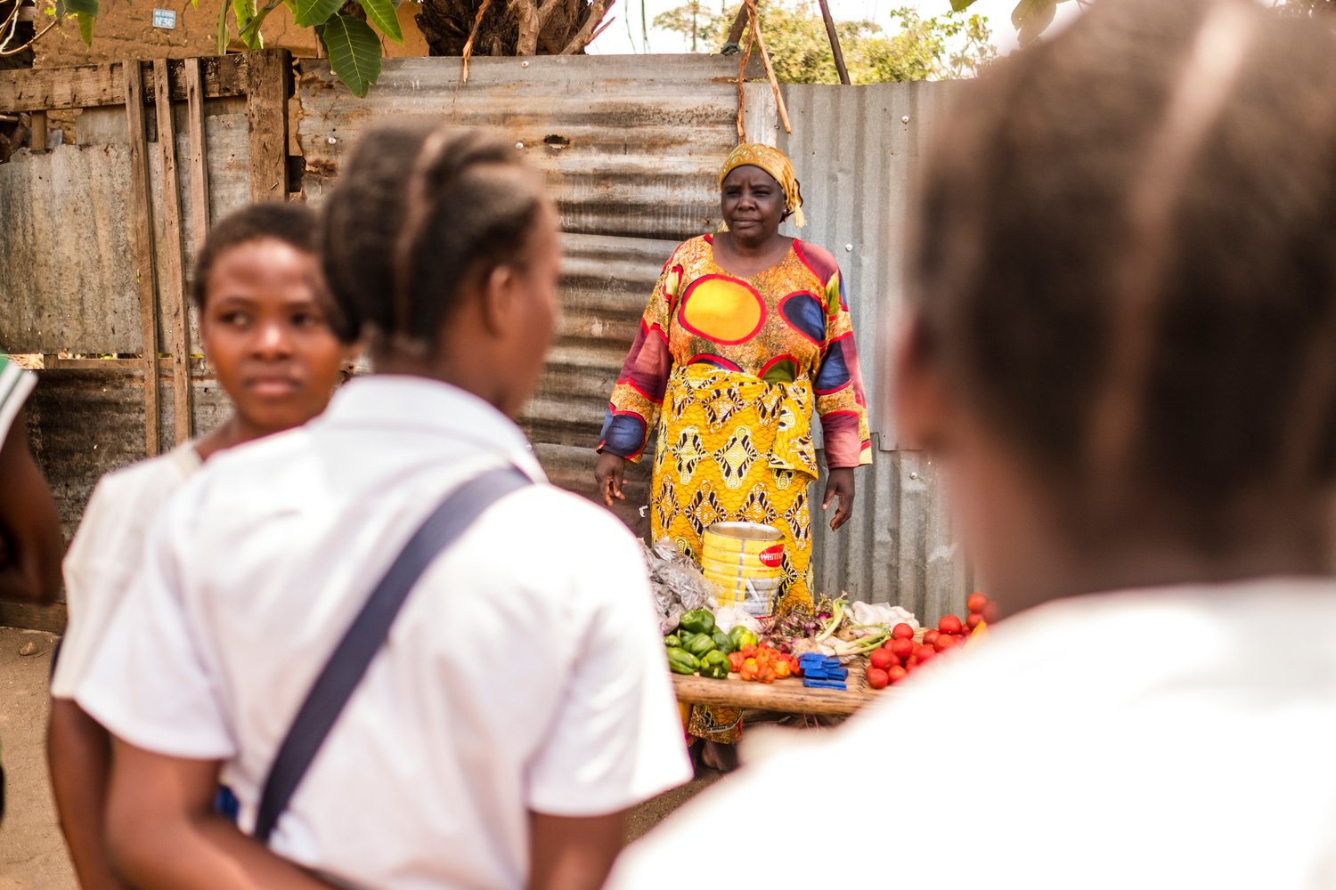 Democratic Republic of the Congo. A Burundian grandmother adapts to life in a new country